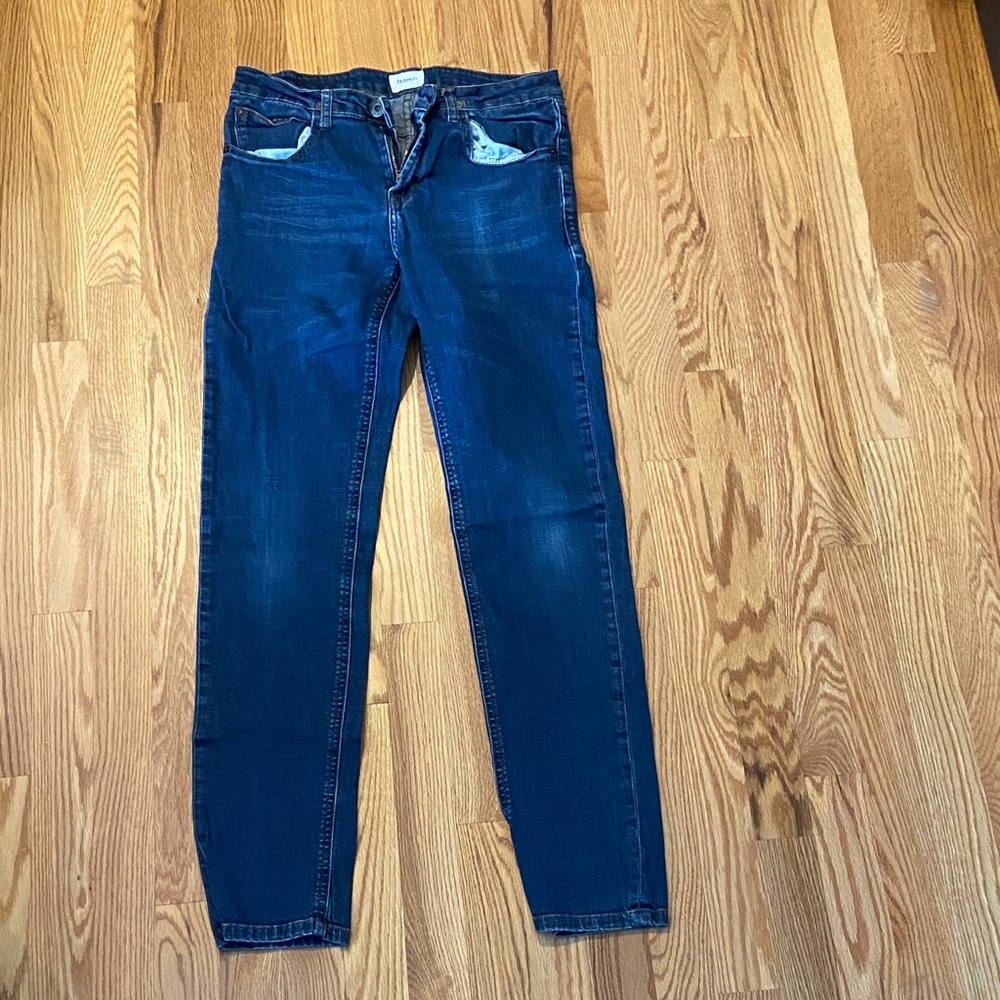 Hudson Jeans Men's Skinny Jeans - Dark Blue